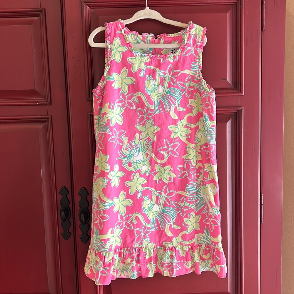 LILLY PULITZER SHIFT DRESS - GIRLS SIZE 6X